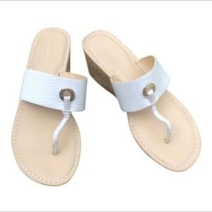 Liz‎ Claiborne Wedge Sandals 9